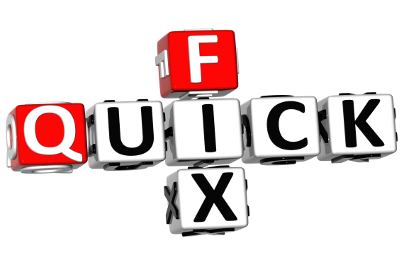 Quick fix Quick fix
