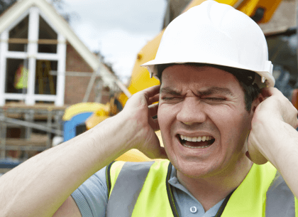 Noise health and safety is a particular issue on construction sites